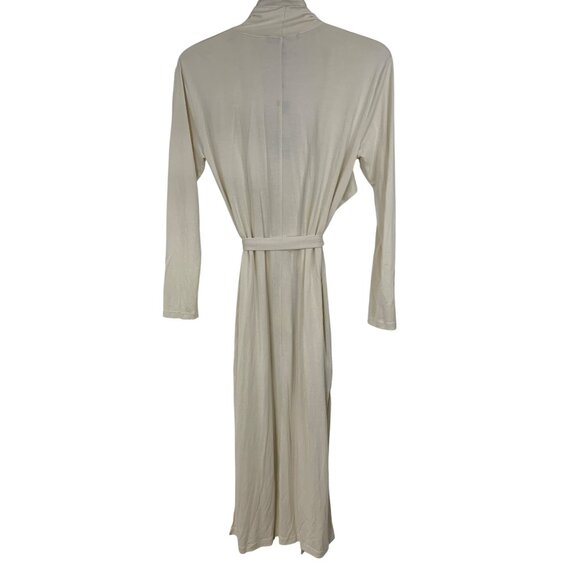 Bcbg Cora White Knit Open Front Belt Duster Cardigan NWT $158 Size S/M RR10258 - Picture 5 of 10